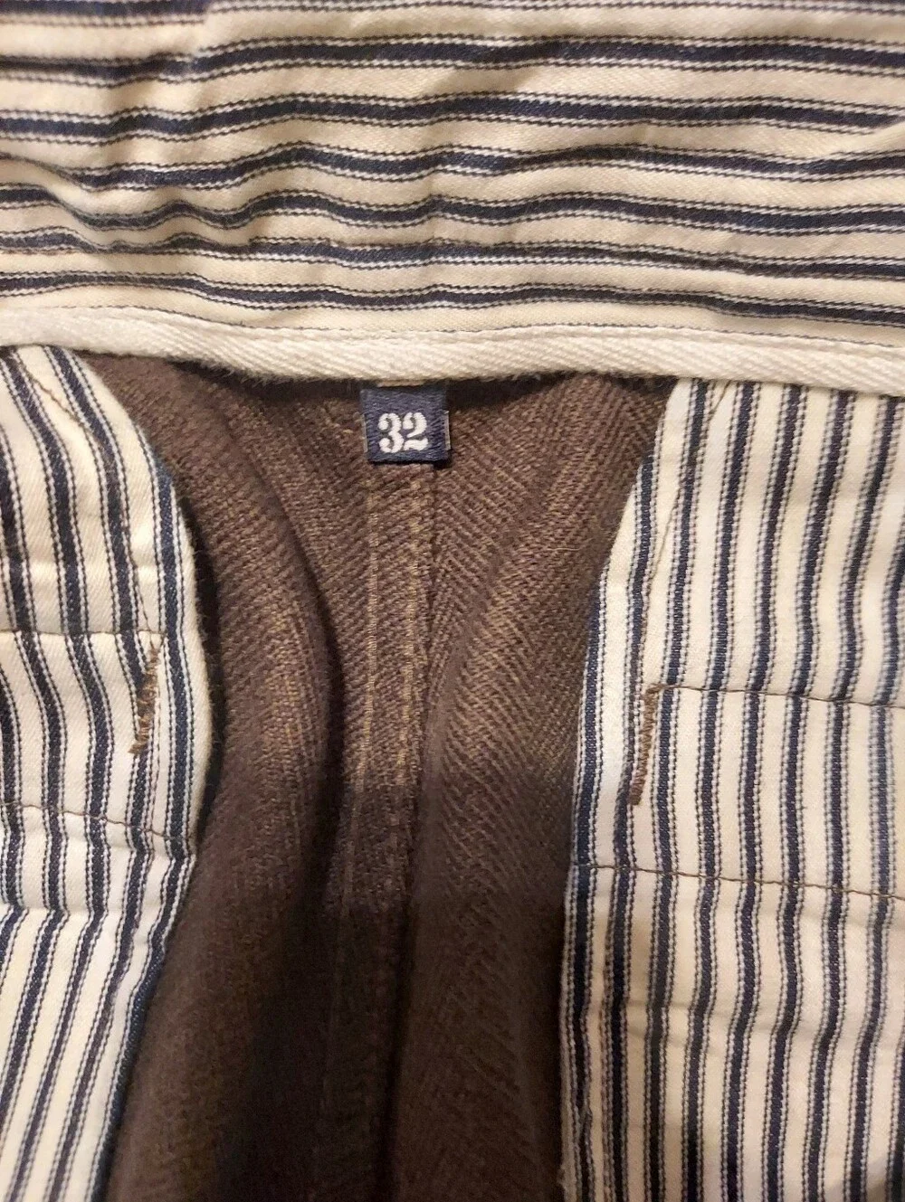 Freenote Cloth Duster Pant in Brown